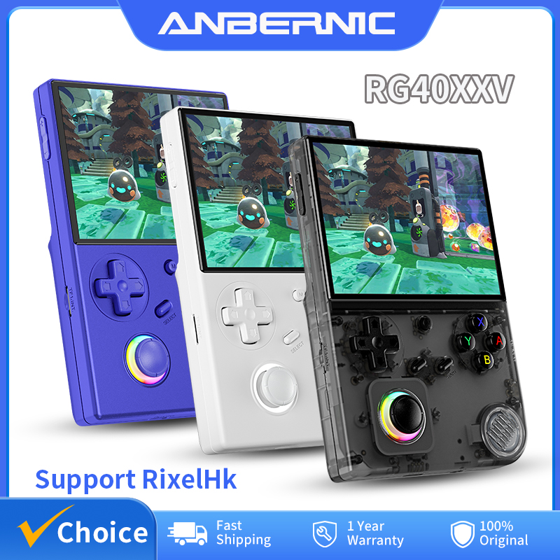 Gaming Console Emulator - ANBERNIC RG40XXV Retro Handheld Game Console