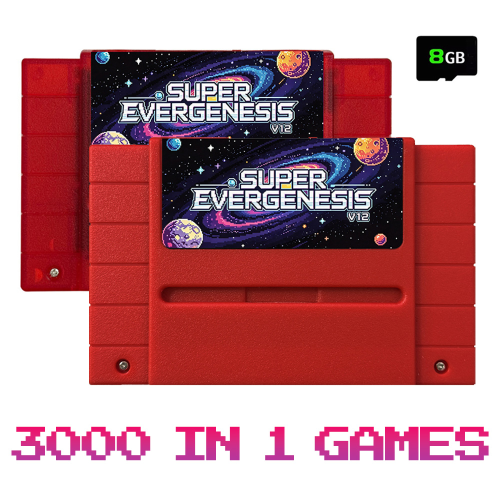 Gaming Console Nintendo - Super EVERGENESIS 3000 in 1 SFC