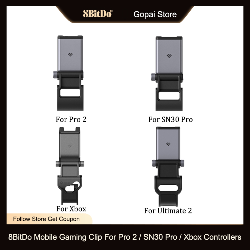 Microsoft Controller Xbox Wireless - 8BitDo Mobile Gaming Clip for Xbox