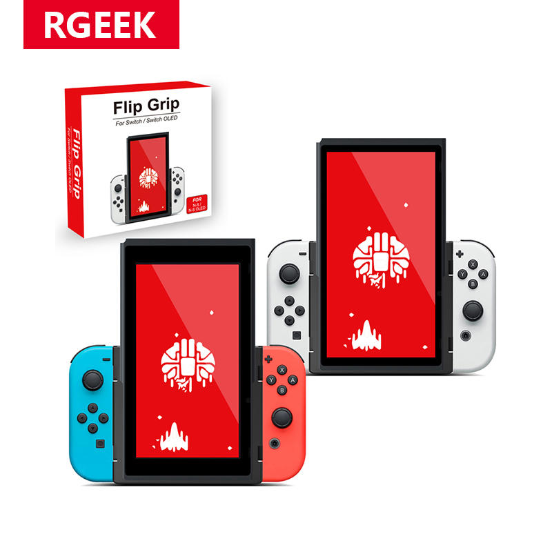 Nintendo Console Switch Oled - RGEEK Vertical Bracket Grip Flip for