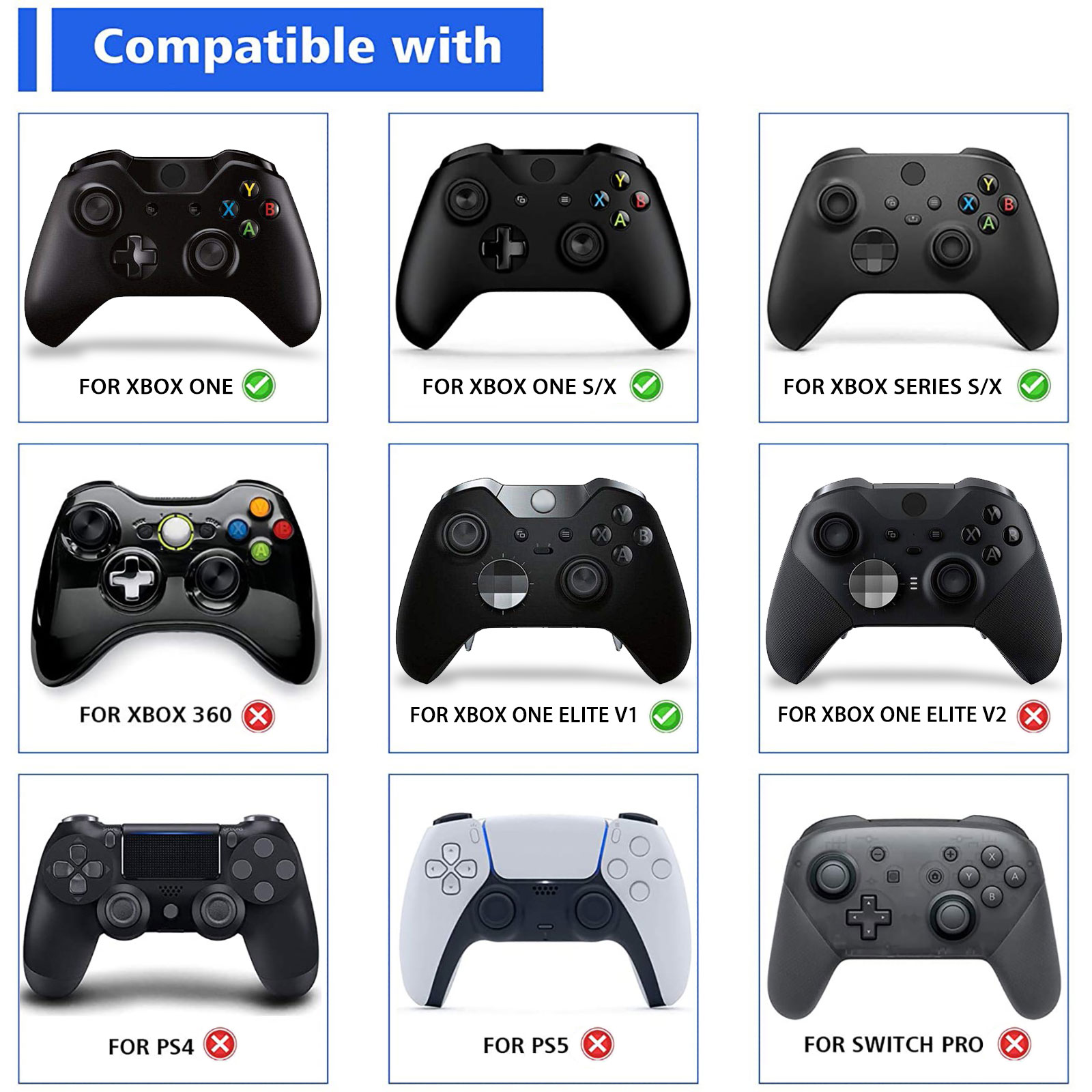 eXtremeRate Custom Metal Thumb - огляд і ціна Microsoft Controller Xbox Wireless