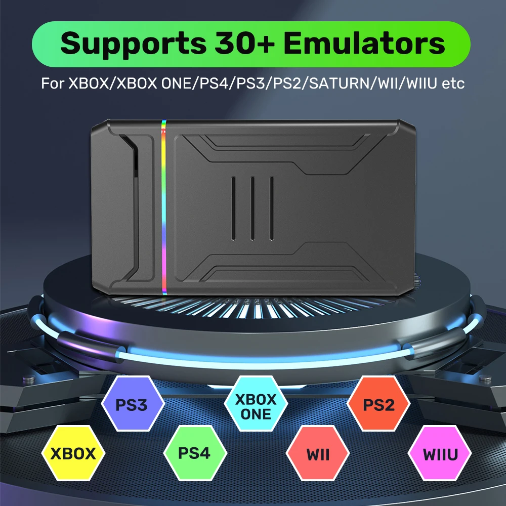 3TB Launchbox Portable Gaming  - огляд і ціна Gaming Console Emulator