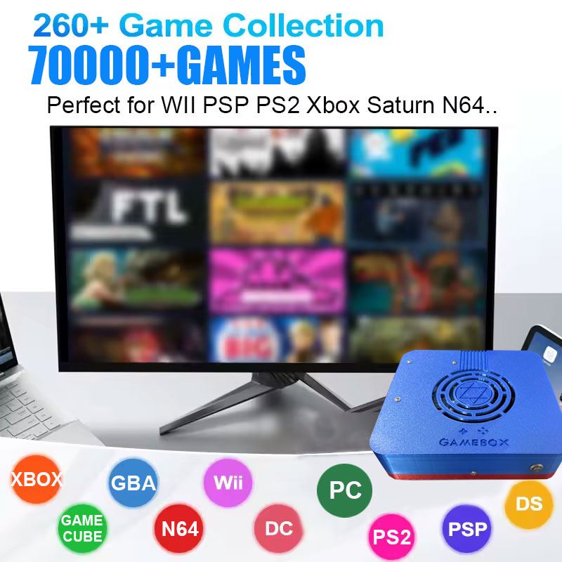 GD10 Dual System Retro Game Co - огляд і ціна Gaming Console Emulator