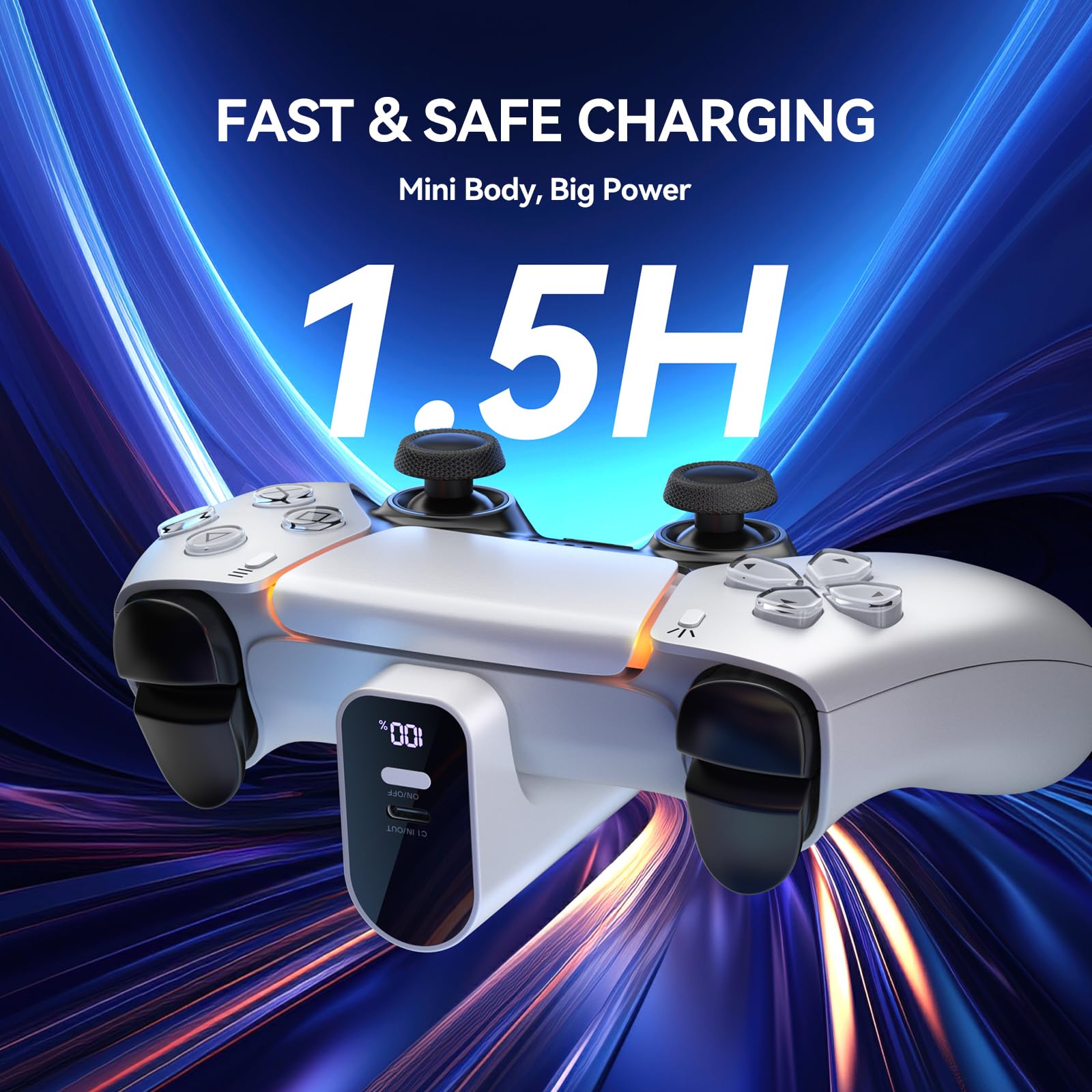 Charger for PS5 Controller, Ba - огляд і ціна Sony Controller Dualsense Edge