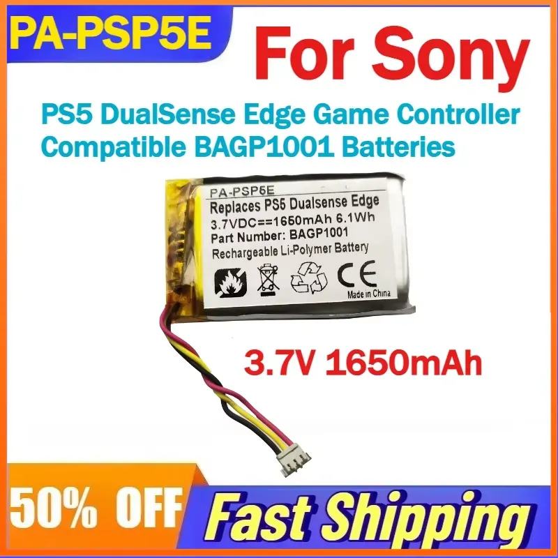 3.7V 1650mAh PA-PSP5E Li-Ion B - огляд і ціна Sony Controller Dualsense Edge