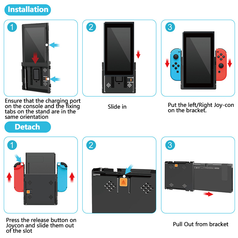 RGEEK Vertical Bracket Grip Fl - огляд і ціна Nintendo Console Switch Oled