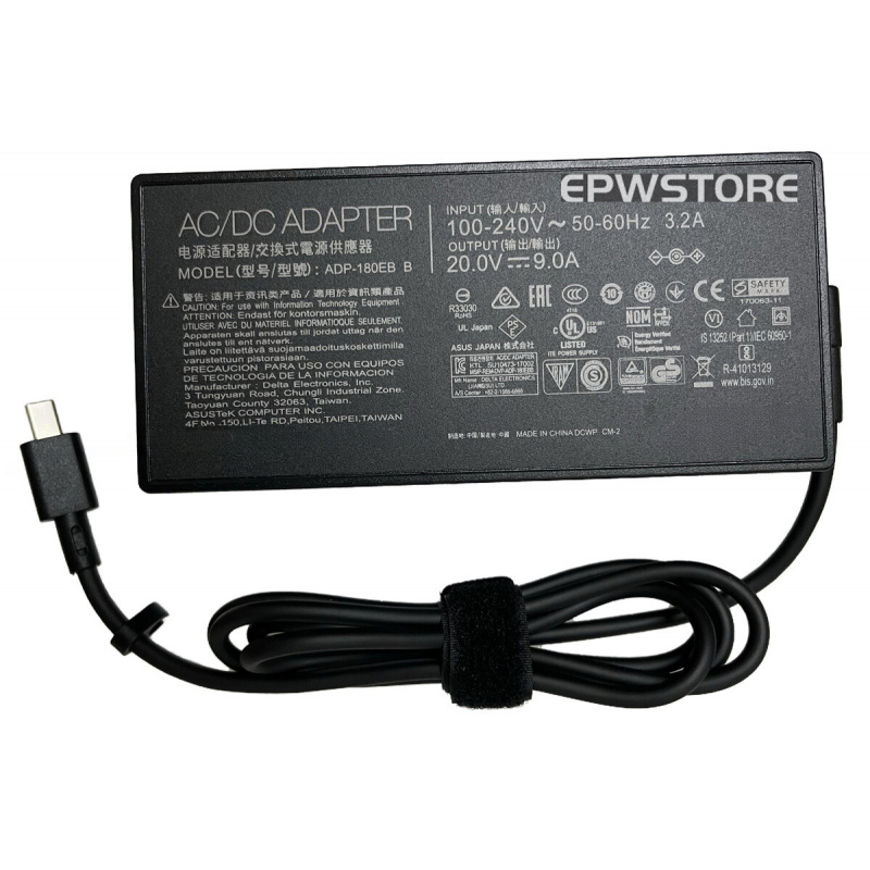 BB+20V 9A 180W AC Adapter Char - огляд і ціна Gaming Console Asus