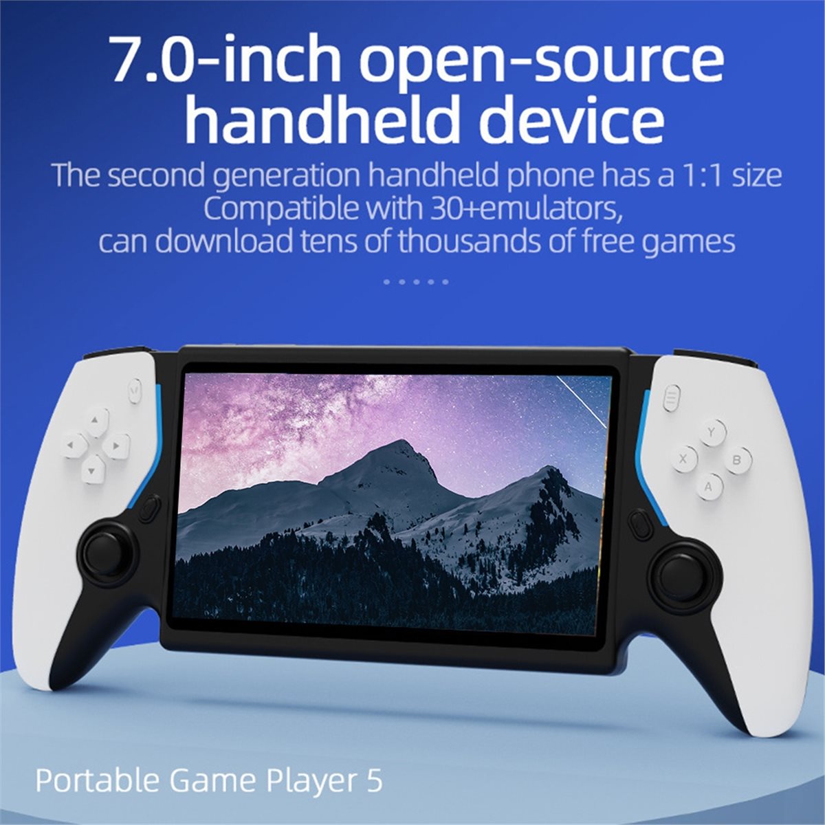 Y828A~!#7Inch Dual Joystick Ha - огляд і ціна Gaming Console Emulator
