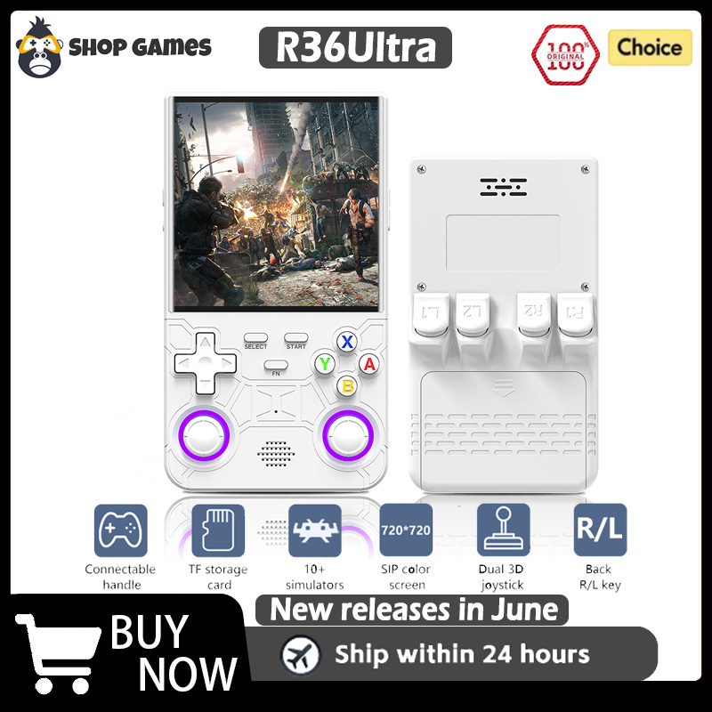 R36 Ultra Open Source R36S Vid - огляд і ціна Gaming Console Emulator