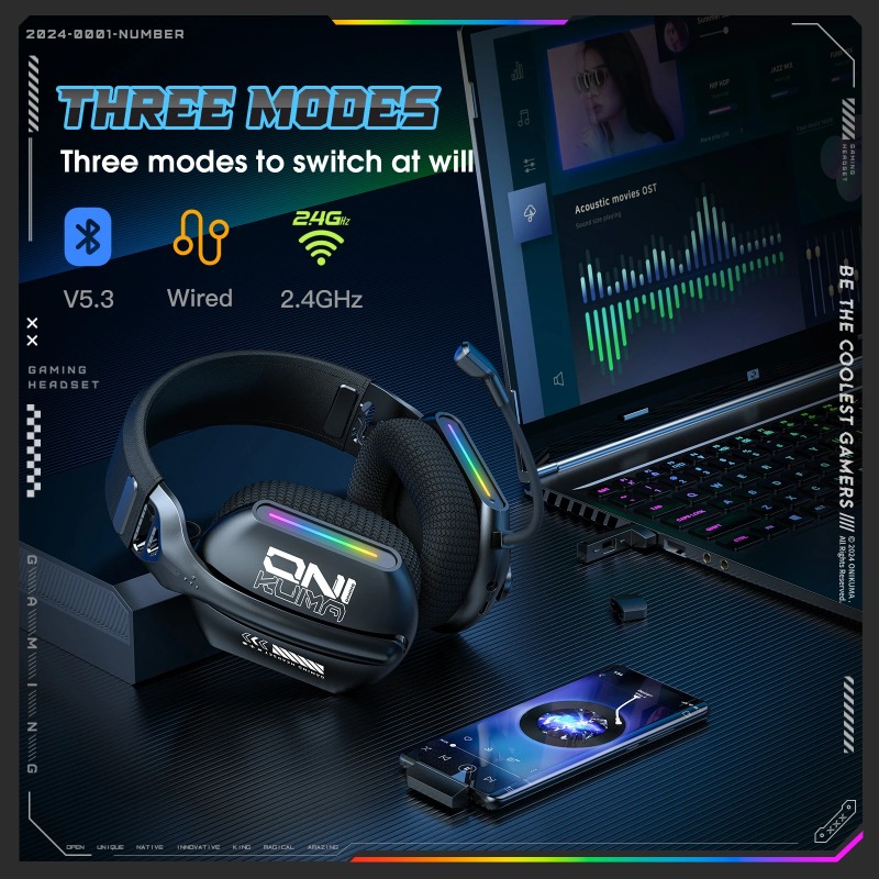 ONIKUMA GT808 Gaming Headset W - огляд і ціна Gaming Console Amazon