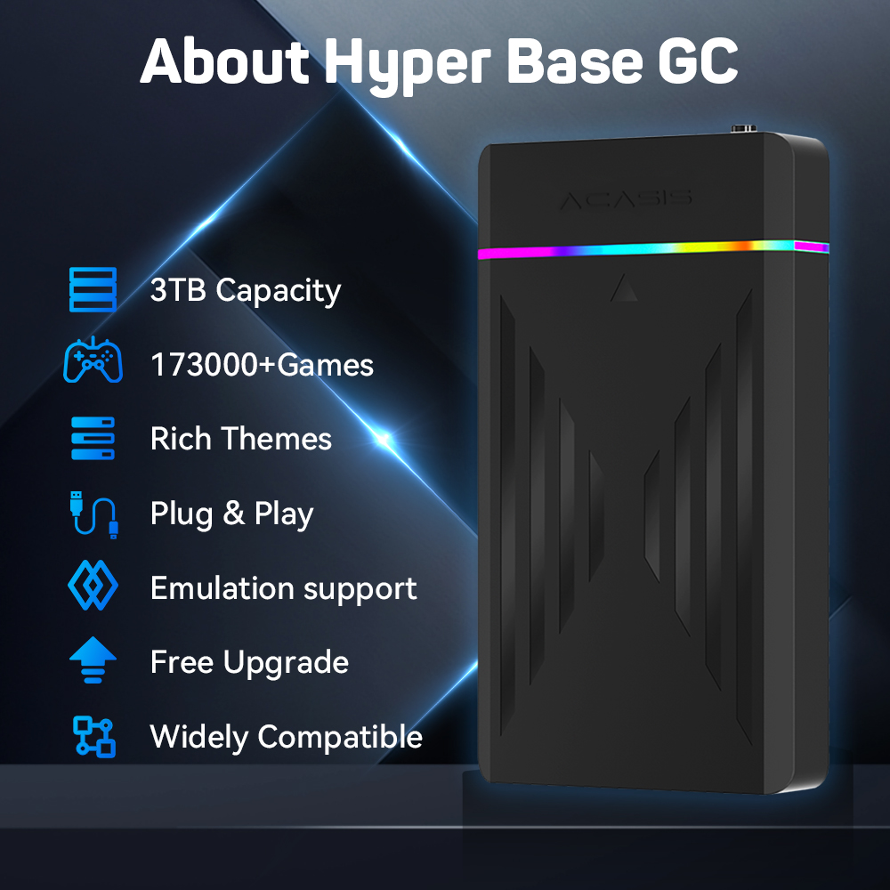3TB Portable Gaming HDD Launch - огляд і ціна Gaming Console Emulator