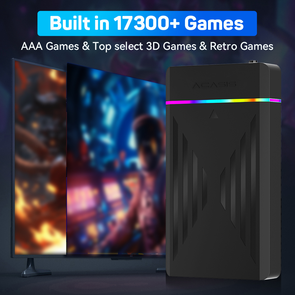 3TB Portable Gaming HDD Launch - огляд і ціна Gaming Console Emulator